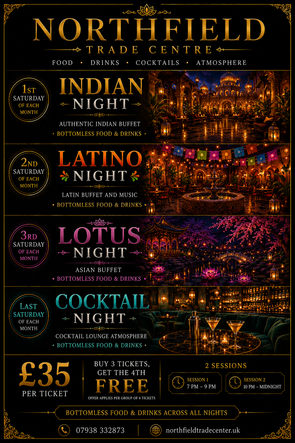 Northfield International Nights poster