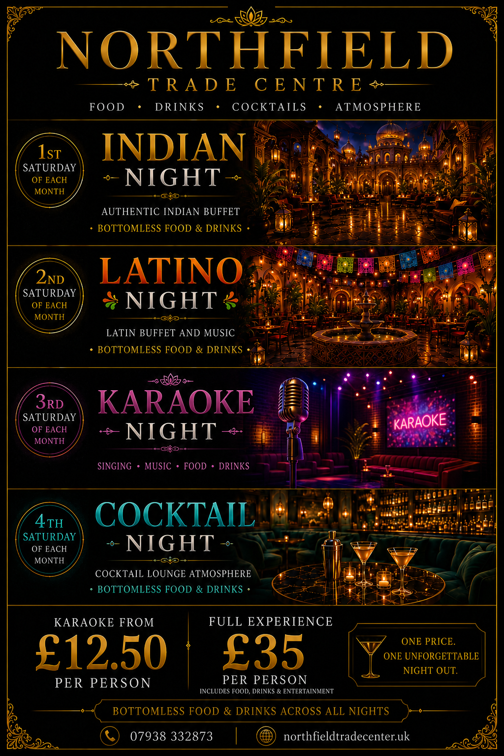 Northfield Saturday Nights advert